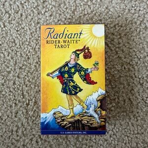 Radiant Rider-Waite Tarot Deck with Instruction Booklet New in Box